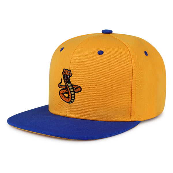 Rattlesnake Snapback Hat Embroidered Hip-Hop Baseball Cap Snake