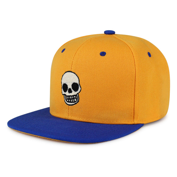 Skull Snapback Hat Embroidered Hip-Hop Baseball Cap Girly Halloween