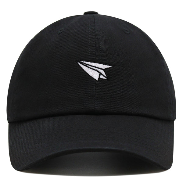 Paper Airplane Premium Dad Hat Embroidered Baseball Cap Plane Sky