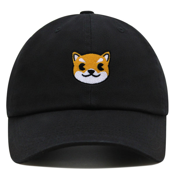 Shiba Premium Dad Hat Embroidered Baseball Cap Dog Puppy