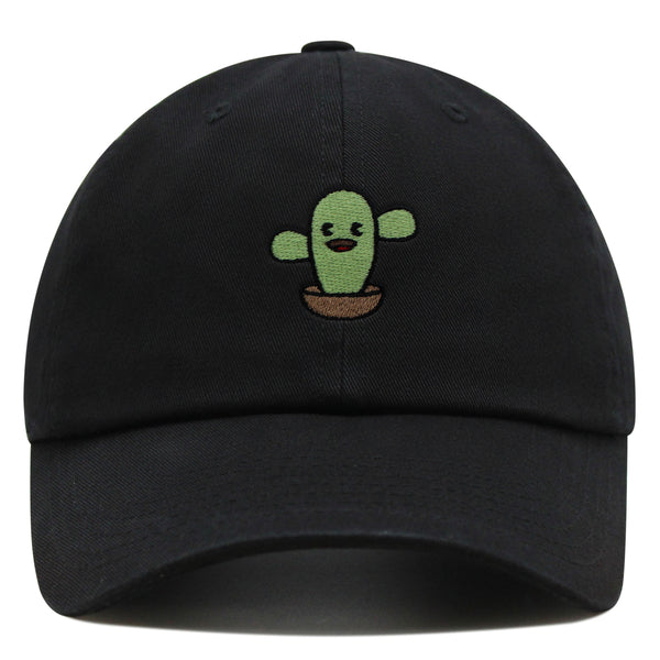 Cute Cactus Premium Dad Hat Embroidered Baseball Cap Desert