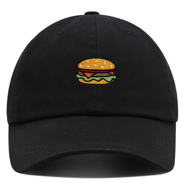 Hamburger Premium Dad Hat Embroidered Baseball Cap Fast Food