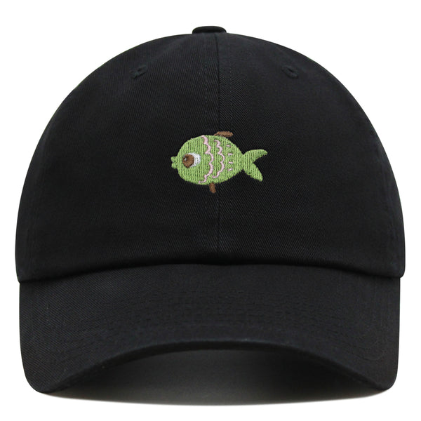 Fish Premium Dad Hat Embroidered Baseball Cap Aquarium