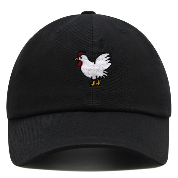 Chicken Premium Dad Hat Embroidered Baseball Cap Chick Fried