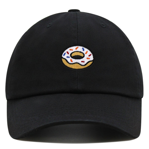 Donut Premium Dad Hat Embroidered Baseball Cap Doughtnut Snack