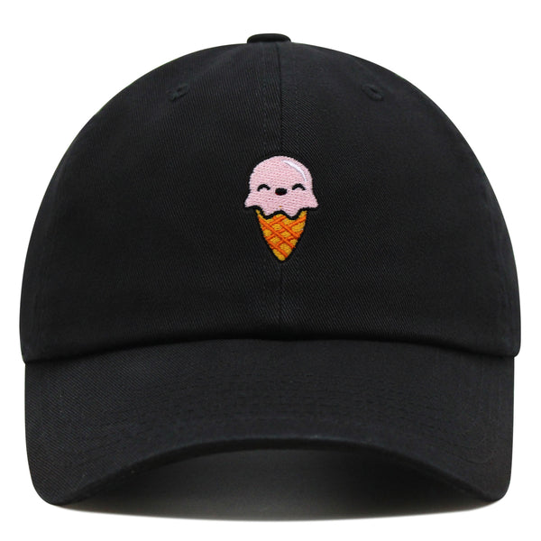 Ice Cream Premium Dad Hat Embroidered Baseball Cap Summer