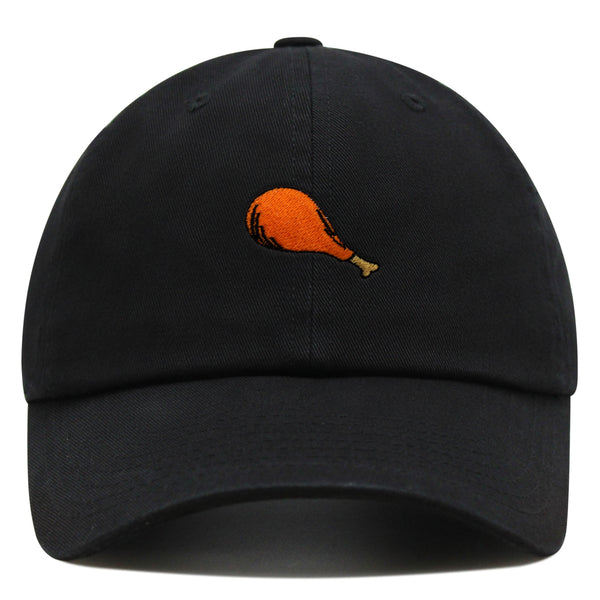 Chicken Leg Premium Dad Hat Embroidered Baseball Cap Foodie