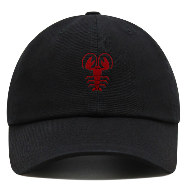 Lobster Premium Dad Hat Embroidered Baseball Cap Shellfish Foodie