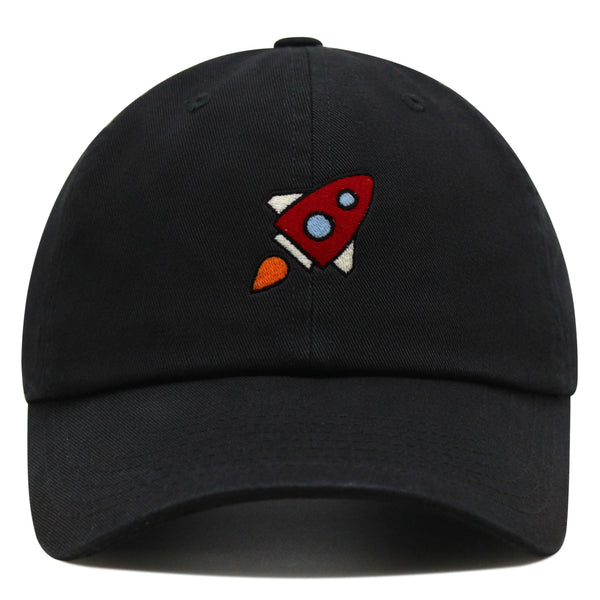 Rocket Premium Dad Hat Embroidered Baseball Cap Space Shuttle