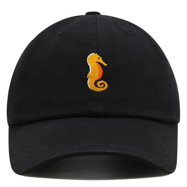 Seahorse Premium Dad Hat Embroidered Baseball Cap Ocean Sea Fish