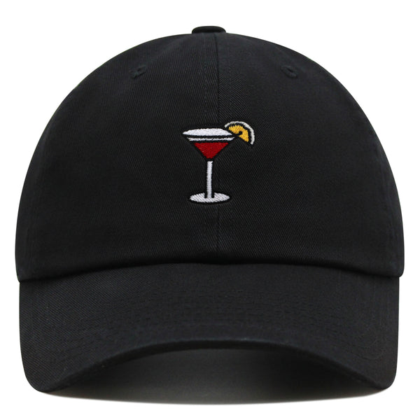 Jackrose Cocktail Premium Dad Hat Embroidered Baseball Cap Bar Party