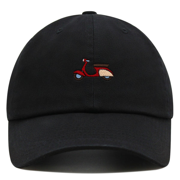 Scooter Premium Dad Hat Embroidered Baseball Cap Motorcycle