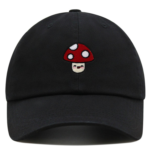 Mushroom Premium Dad Hat Embroidered Baseball Cap Vegetable