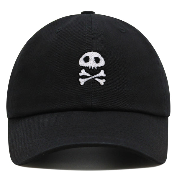 Skull Premium Dad Hat Embroidered Baseball Cap Cute Skull