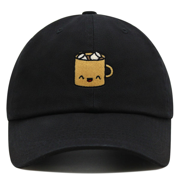 Hot Chocolate Premium Dad Hat Embroidered Baseball Cap Foodie Drink Coffee