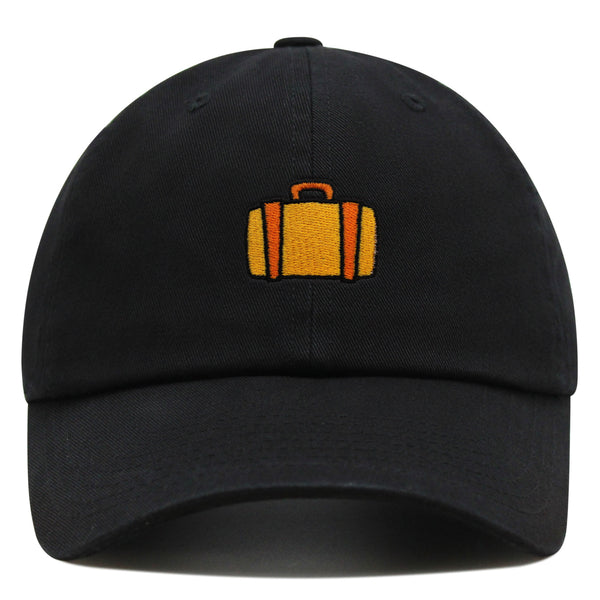 Briefcase Premium Dad Hat Embroidered Baseball Cap Travel Luggage