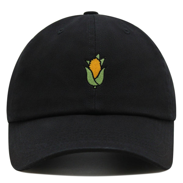 Corn Premium Dad Hat Embroidered Baseball Cap Vegetable Foodie Farmers