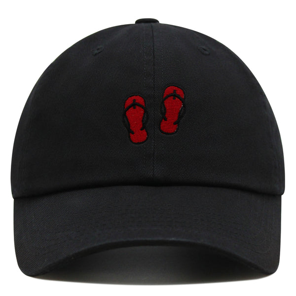 Flip-flops Premium Dad Hat Embroidered Baseball Cap Shoes Beach