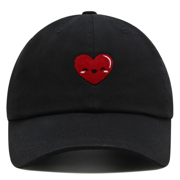 Cute Heart Premium Dad Hat Embroidered Baseball Cap Health Healthy Hospital