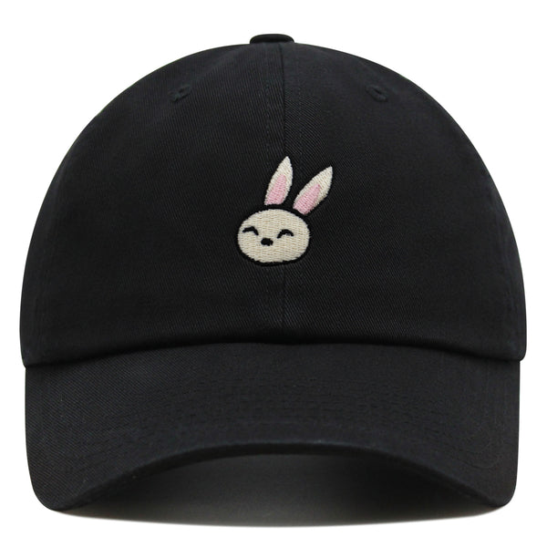 Cute Rabbit Premium Dad Hat Embroidered Baseball Cap Bunny Zoo