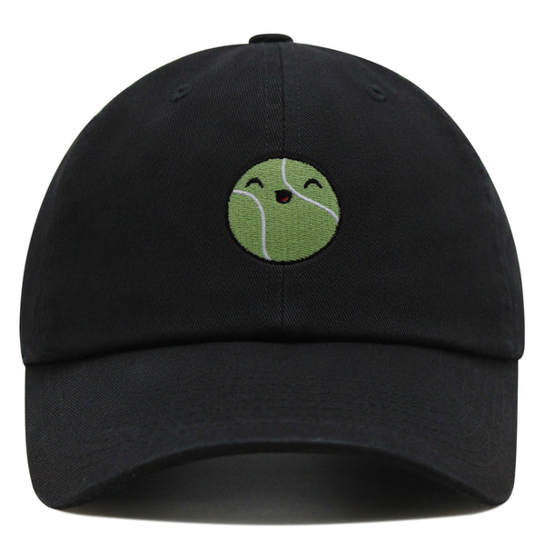 Happy Tennis ball Premium Dad Hat Embroidered Baseball Cap Sports Sharapova