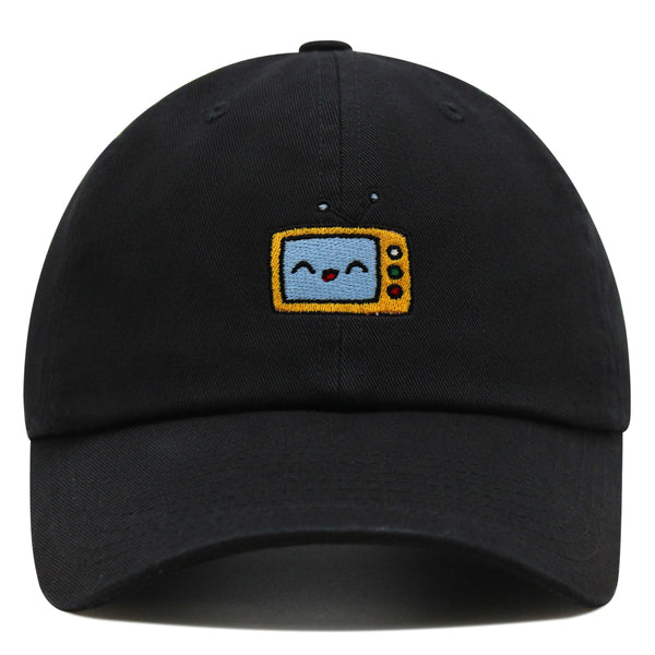 Analog TV Premium Dad Hat Embroidered Baseball Cap Television Retro Analog