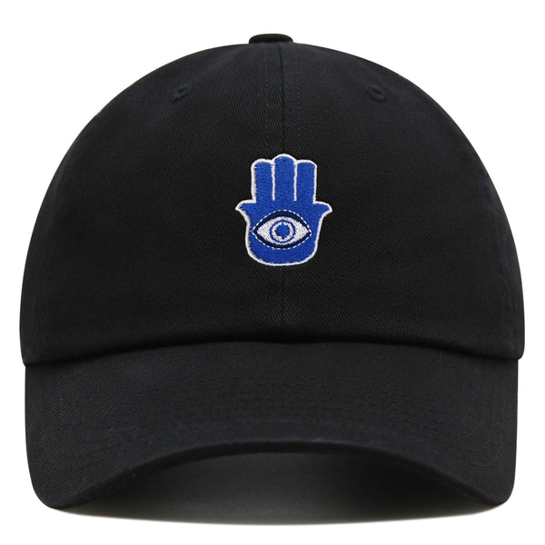 Hamsa Evil Eye Premium Dad Hat Embroidered Baseball Cap Turkey Spirit