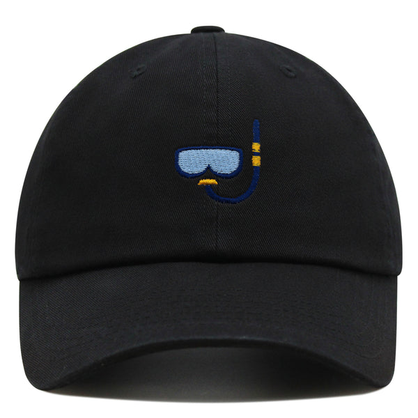 Snorkel Premium Dad Hat Embroidered Baseball Cap Diving Ocean