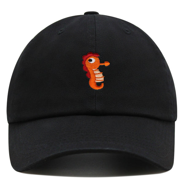 Sea Horse Premium Dad Hat Embroidered Baseball Cap Ocean Fish