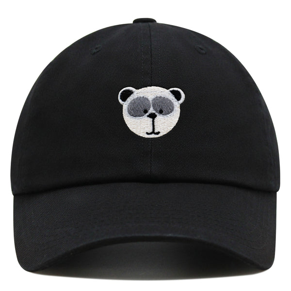 Panda Premium Dad Hat Embroidered Baseball Cap Zoo Animal