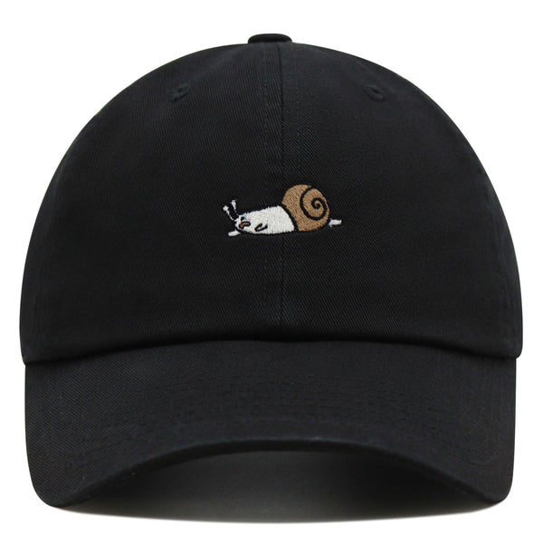 Sleepy Snail Premium Dad Hat Embroidered Baseball Cap Mud Cute