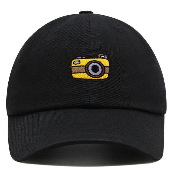 Camera Premium Dad Hat Embroidered Baseball Cap Digital Film