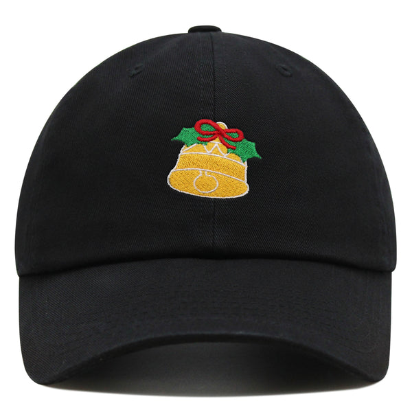 Christmas Premium Dad Hat Embroidered Baseball Cap Bell Gift