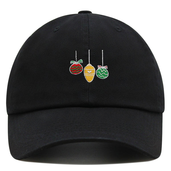 Ornaments Premium Dad Hat Embroidered Baseball Cap Christmas Tree