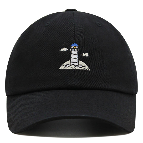 Light house Premium Dad Hat Embroidered Baseball Cap Seawall