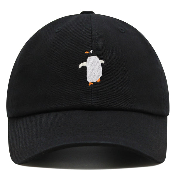 Dancing Penguin Premium Dad Hat Embroidered Baseball Cap Winter