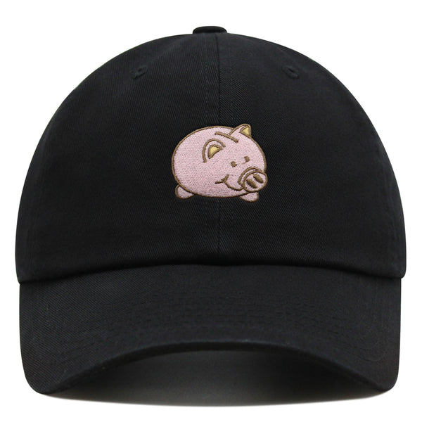 Piggy Bank Premium Dad Hat Embroidered Baseball Cap Coin