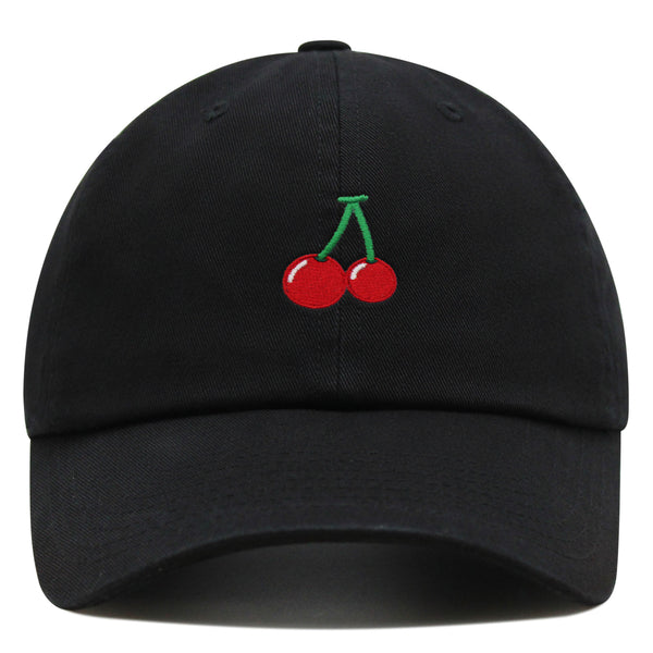 Cherry Premium Dad Hat Embroidered Baseball Cap Fruit Foodie