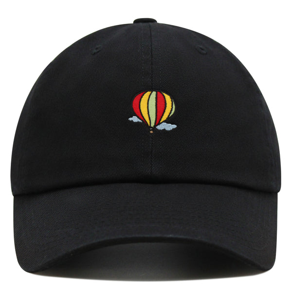 Hot Air Ballon Premium Dad Hat Embroidered Baseball Cap Travel Sky