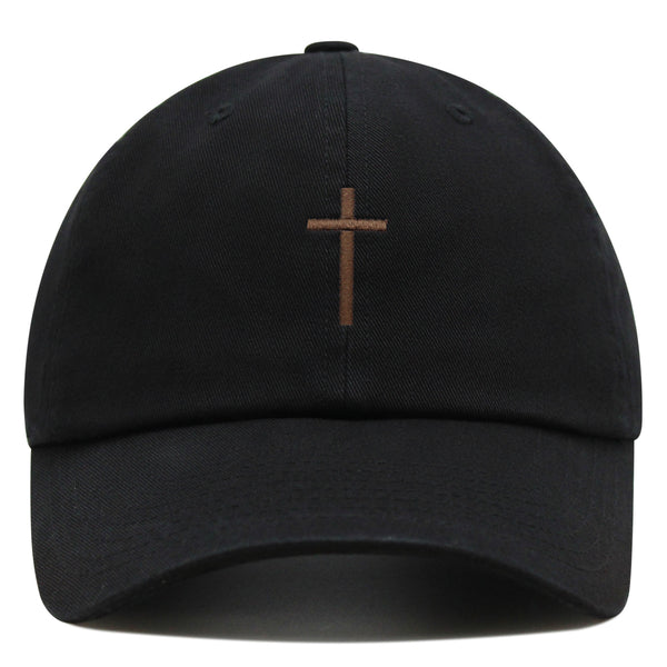 Cross Premium Dad Hat Embroidered Baseball Cap Christian Jesus