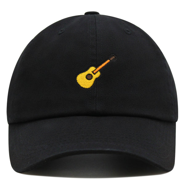 Guitar Premium Dad Hat Embroidered Baseball Cap Mexico Instrument