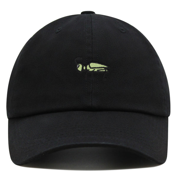 Grasshopper  Premium Dad Hat Embroidered Baseball Cap Green