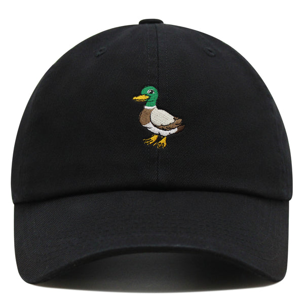 Duck Premium Dad Hat Embroidered Baseball Cap Bird Lake