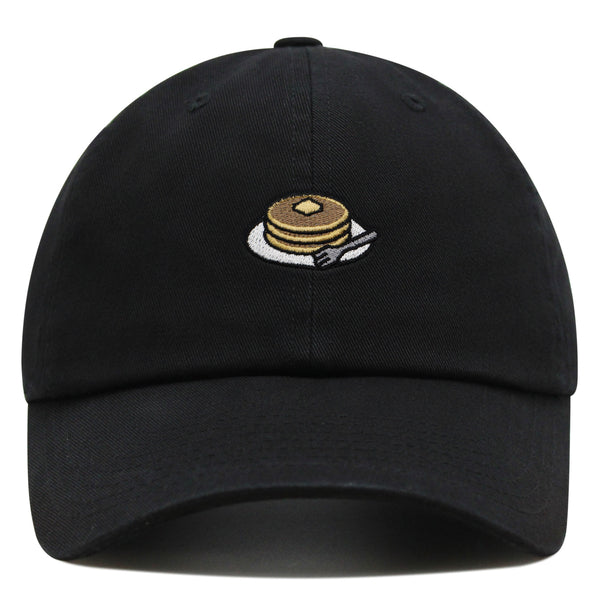 Pancakes Premium Dad Hat Embroidered Baseball Cap Foodie Breakfast