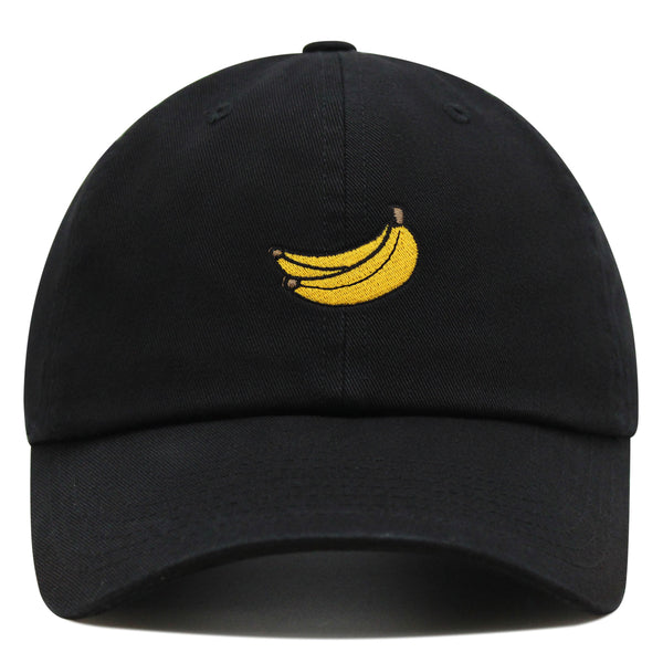 Banana Fruit Premium Dad Hat Embroidered Baseball Cap Monkey