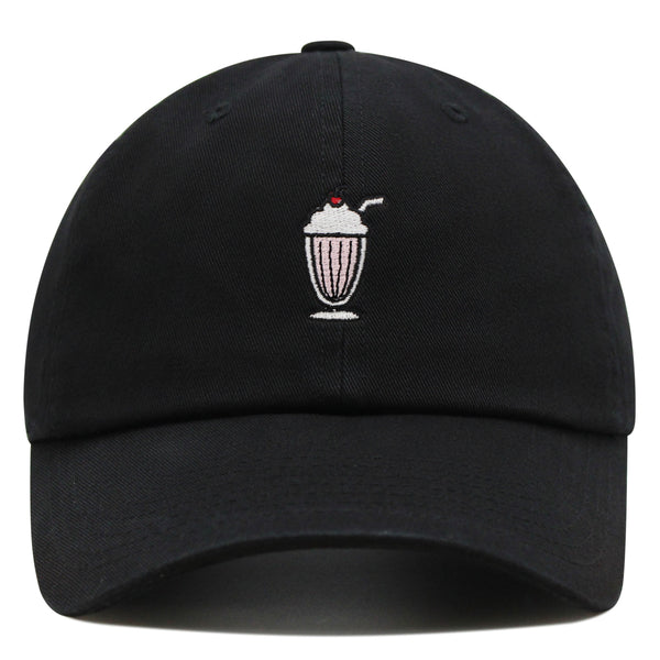 Milkshake Premium Dad Hat Embroidered Baseball Cap Foodie