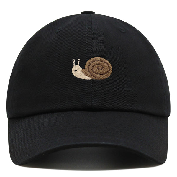 Snail Premium Dad Hat Embroidered Baseball Cap Cute