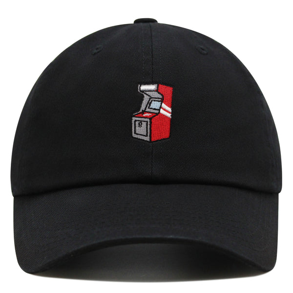 Retro Game Machine Premium Dad Hat Embroidered Baseball Cap Funny