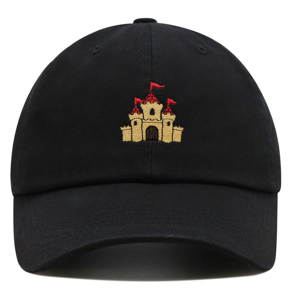 Castle Premium Dad Hat Embroidered Baseball Cap Europian