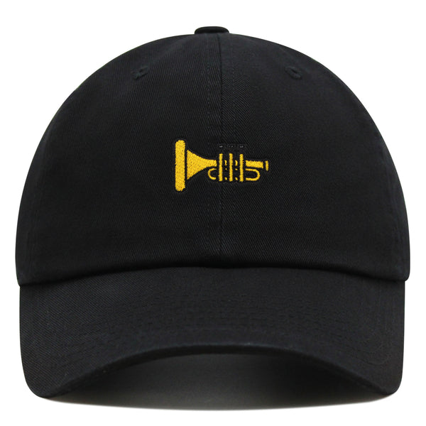 Trumpet Premium Dad Hat Embroidered Baseball Cap Music